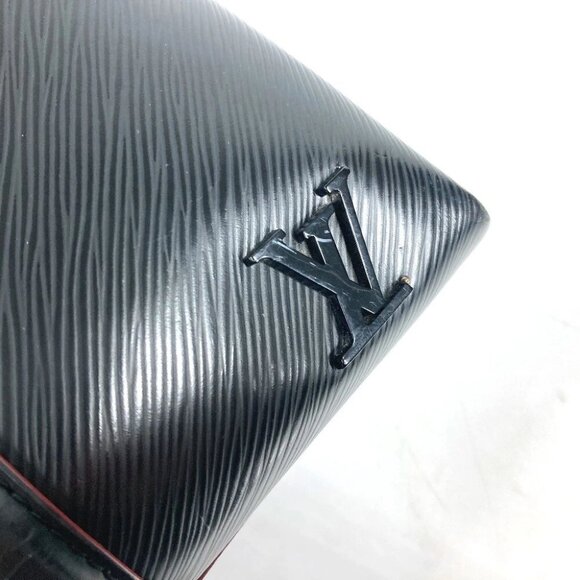 LOUIS VUITTON M55610 Epi Sufuro NV MM Tote Bag Hand Bag Epi Leather Noir Black - Picture 15 of 16